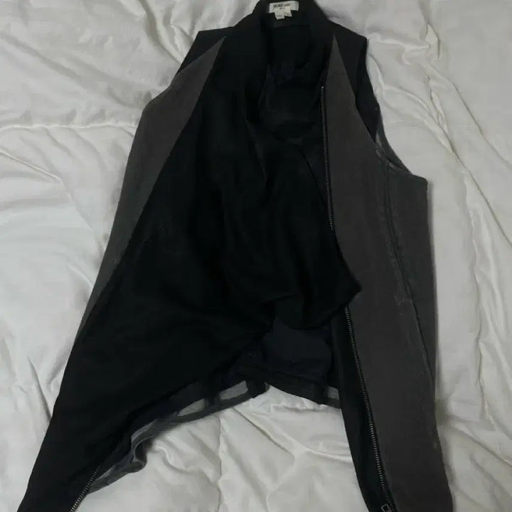 [BUNJANG] Helmut Lang Draped Lambskin Vest / 헬무트랭 드레이프 램스킨 베스트