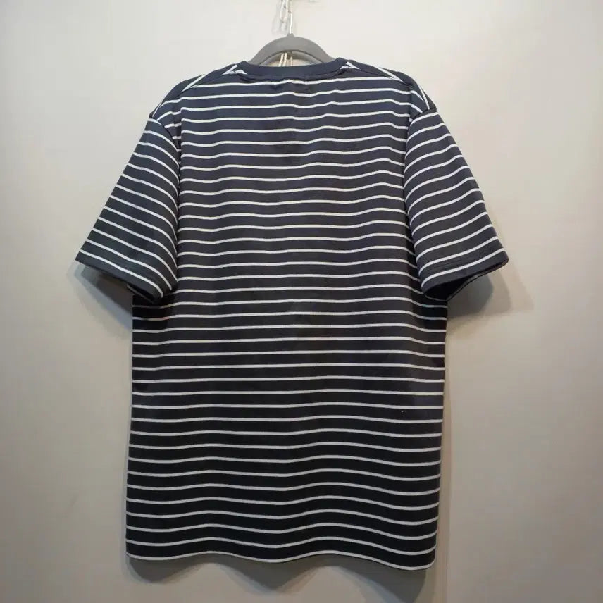 [BUNJANG] TOPTEN Striped Short Sleeve T-shirt Navy 105 / 탑텐 스트라이프 반팔 티셔츠 네이비105사이즈여름  65001