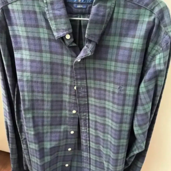 [BUNJANG] Polo Ralph Lauren Slim Fit Tartan Check Shirt / 폴로 랄프로렌 슬림핏 타탄체크 셔츠