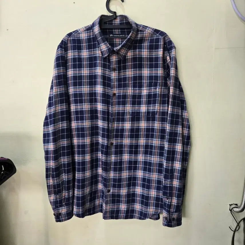 [BUNJANG] BangBang Checkered Shirt / [105] 뱅뱅 체크 셔츠