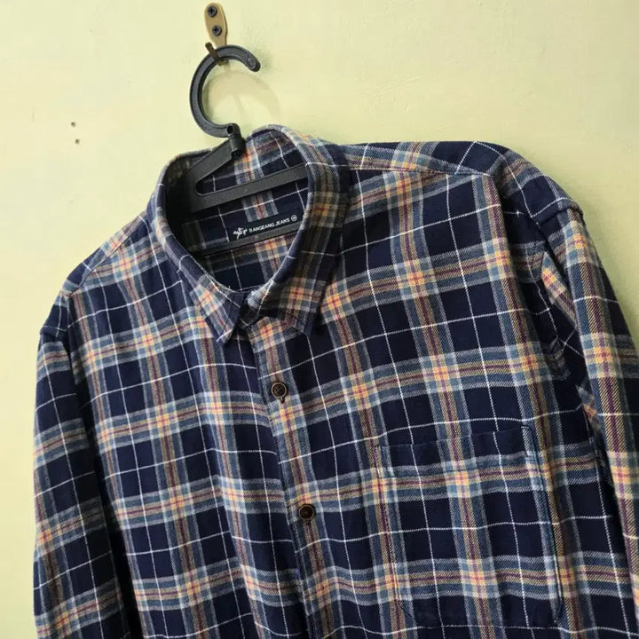 [BUNJANG] BangBang Checkered Shirt / [105] 뱅뱅 체크 셔츠