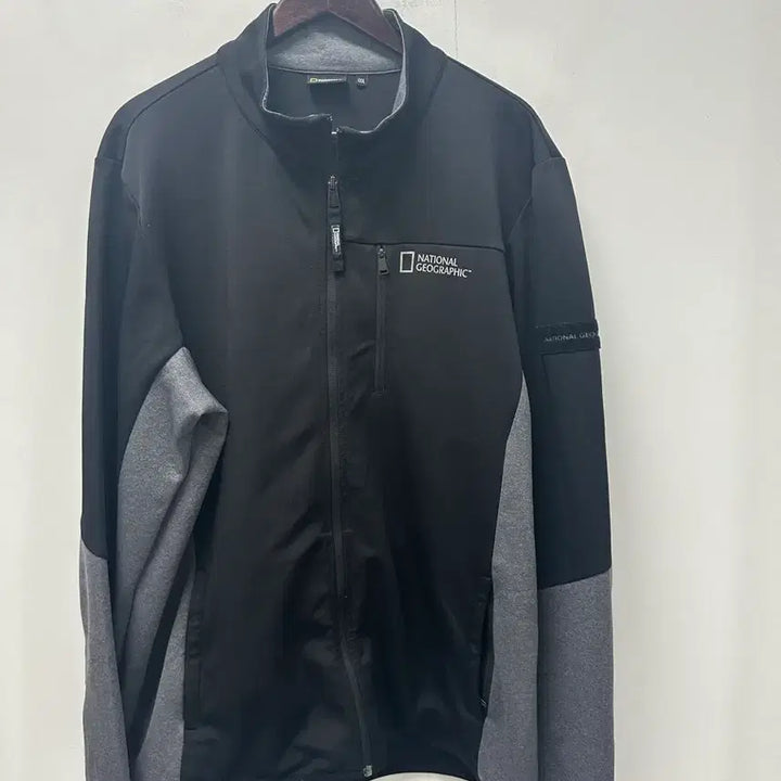 [BUNJANG] National Geographic Black/Grey Jacket XXL / [만원 아라비아빈티지]내셔널지오그래픽 검정/회색 자켓 XXL