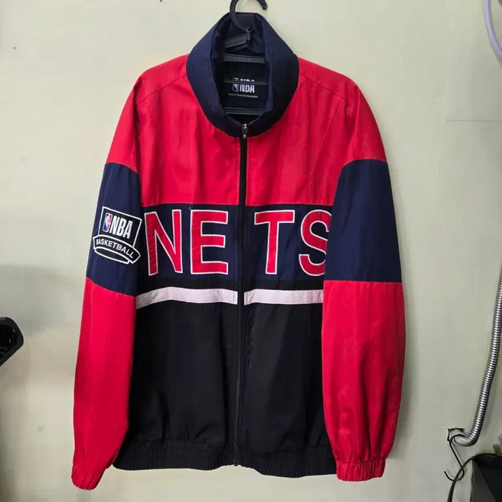 [BUNJANG] NBA Brooklyn Nets Windbreaker Jacket / [XL] NBA 브루클린 네츠 바람막이