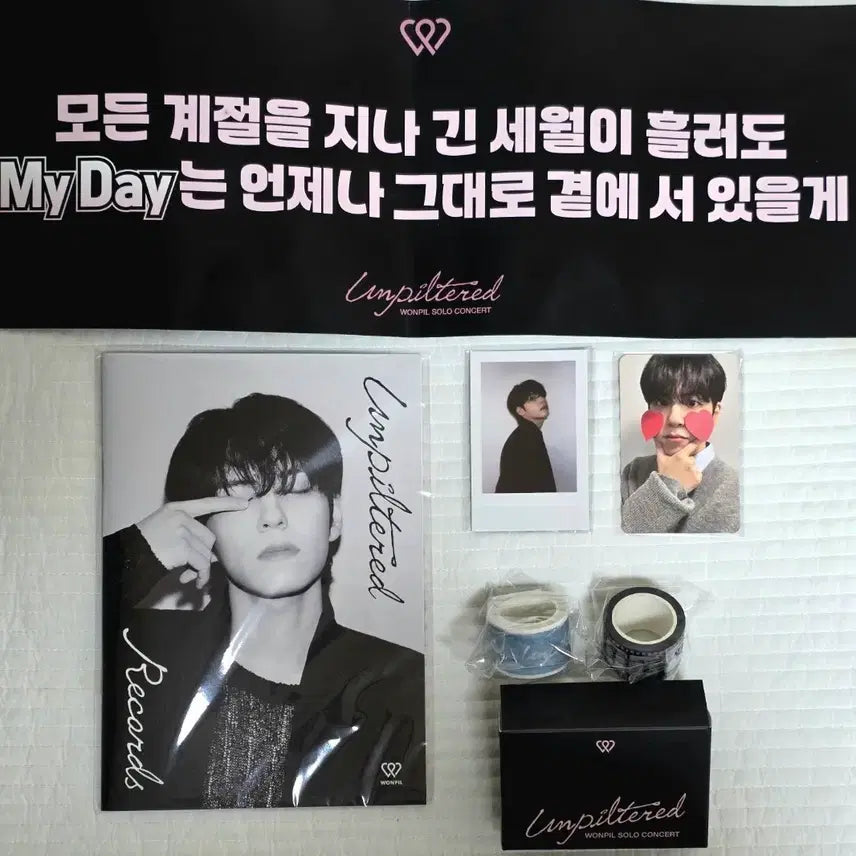 [BUNJANG] Day6 Wonpil Concert Last Day Fanclub Kit Bundle Set / 데이식스 원필 콘서트 막콘 입장 기프트 + 팬클럽 키트 일괄