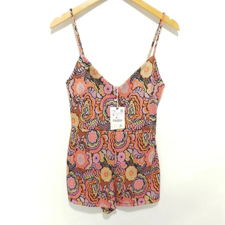 [BUNJANG] Zara Pattern Knit Jumpsuit / 자라 패턴 니트 점프수트 S_S1404