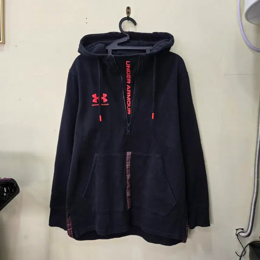 [BUNJANG] Under Armour L/S Half-Zip Hoodie / [L] 언더아머 반집업 후드티