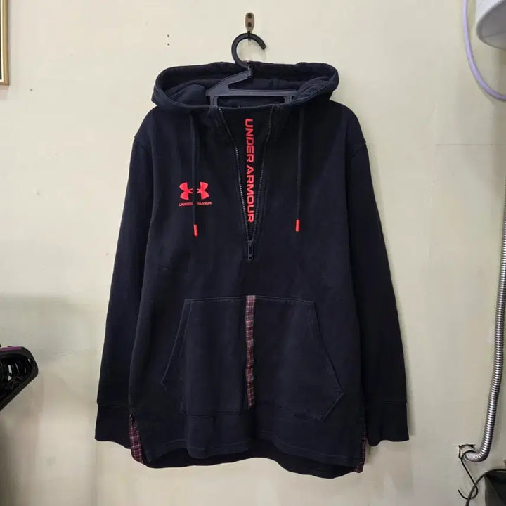 [BUNJANG] Under Armour L/S Half-Zip Hoodie / [L] 언더아머 반집업 후드티