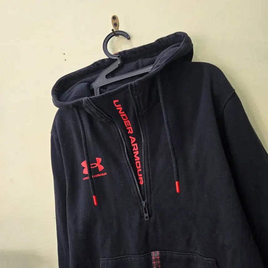 [BUNJANG] Under Armour L/S Half-Zip Hoodie / [L] 언더아머 반집업 후드티