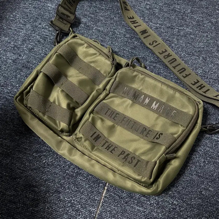 [BUNJANG] Human Made Military Pouch Large Olive / 휴먼메이드 밀리터리 파우치 라지 올리브 드랍