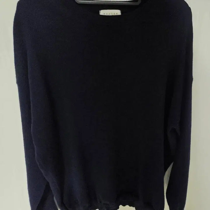 [BUNJANG] Black Knit Pullover / 곤색 니트 풀오버
