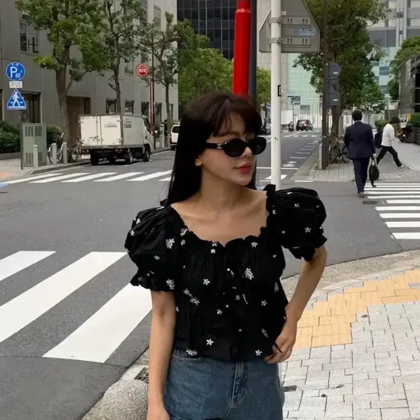 [BUNJANG] Without Summer Blouse / 위드아웃썸머 블라우스