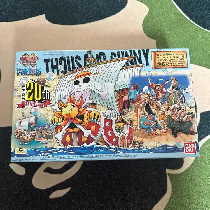 [BUNJANG] Bandai One Piece Thousand Sunny 20th Anniversary Plastic Model Kit / 반다이 원피스 싸우전드 써니호 20주년 기념 프라모델