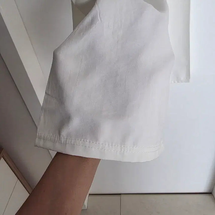 [BUNJANG] Ivory Wide Banding Pants / 아이보리색 와이드 밴딩 바지