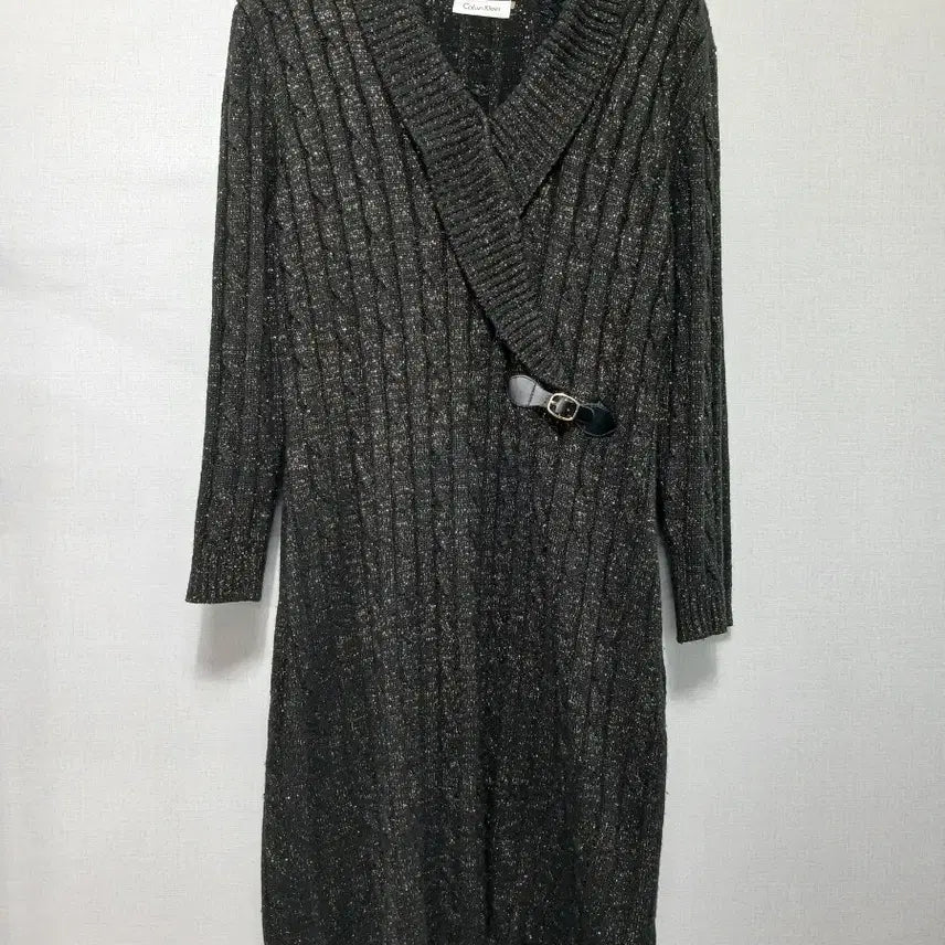 [BUNJANG] Calvin Klein Knit Long Dress Black / 캘빈클라인 니트 롱 원피스 블랙