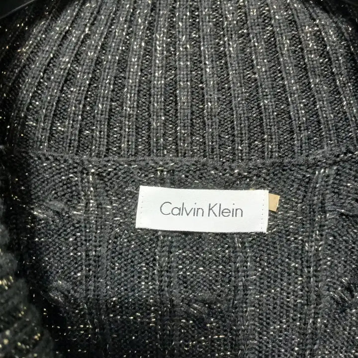 [BUNJANG] Calvin Klein Knit Long Dress Black / 캘빈클라인 니트 롱 원피스 블랙