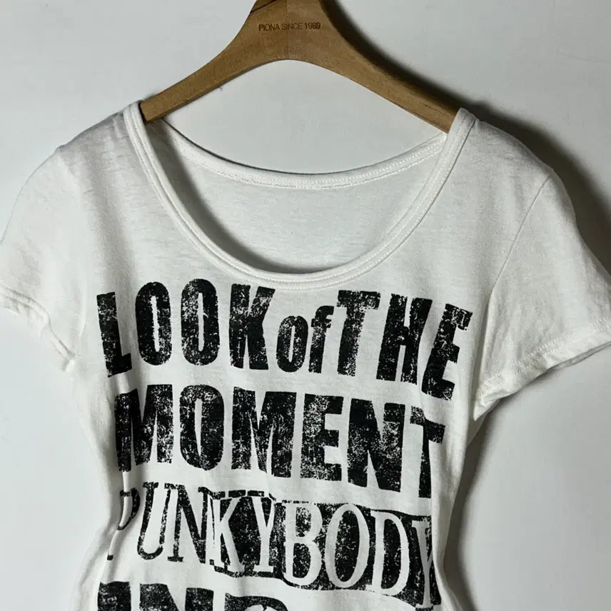 [BUNJANG] Vintage Punk Skull Lettering Short Sleeve T-Shirt / [JPN] 빈티지 펑크 스컬 레터링 반팔티셔츠