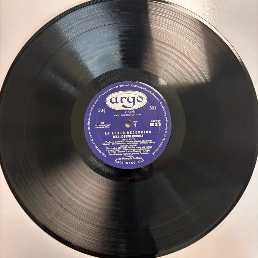 [BUNJANG] Argo Lully/Mouret Suite LP / 아르고 륄리/무레 모음곡 LP
