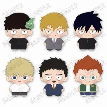 [BUNJANG] Mob Psycho 100 Mini Charm Mascot Doll Box Set (6 Pieces) / 모브사이코 몹싸 미니 참 마스코트 인형 6개입 박스 세트