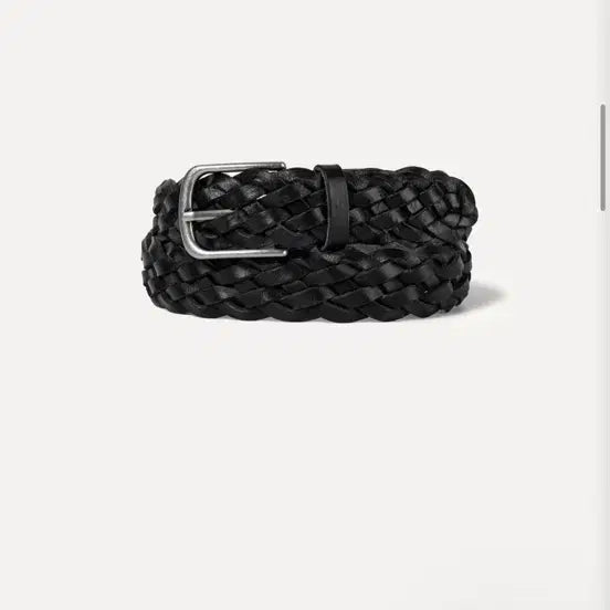 [SOLD OUT] 라벨아카이브 벨트 River braided belt black