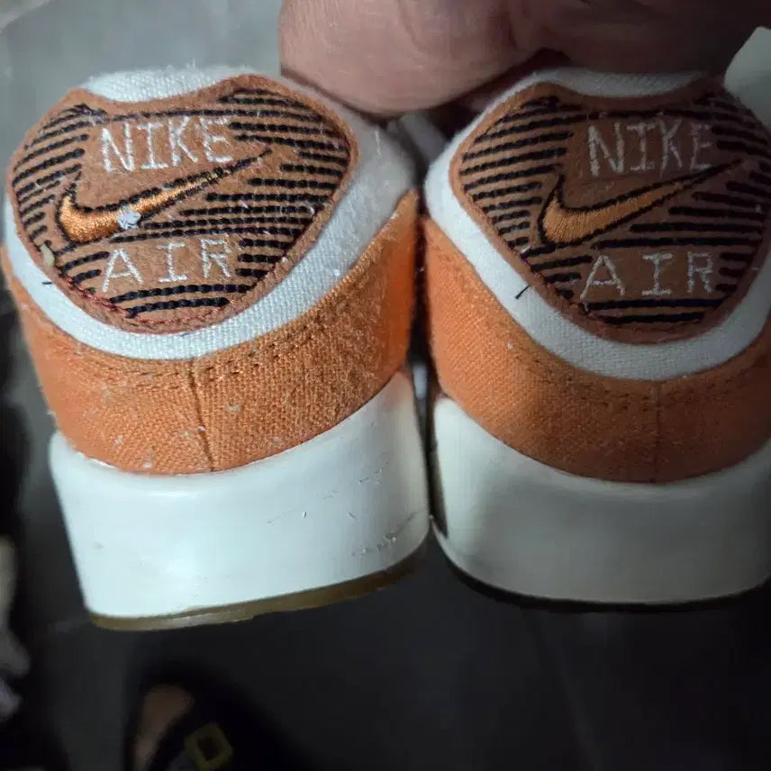 [BUNJANG] Nike Air Max 90 Orange White Sneakers 270 / 나이키 에어맥스90 오렌지 화이트 운동화270