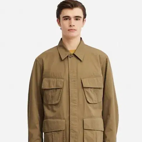 [BUNJANG] Uniqlo U Brown Fatigue Jacket / 유니클로 U 퍼티그재킷 브라운(M) 워크 자켓 판매합니다