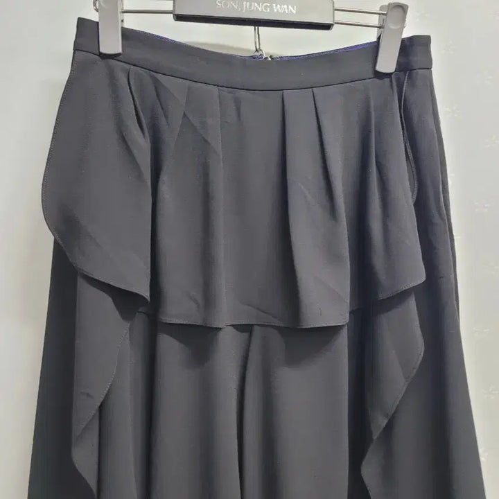 [BUNJANG] Ozcecon Black Pleats Wide Pants / 67)오즈세컨 블랙 플리츠 와이드 팬츠