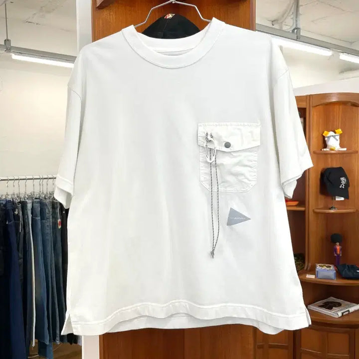[BUNJANG] and wander Pocket T-Shirt / and wander 앤드원더 포켓 반팔 티셔츠