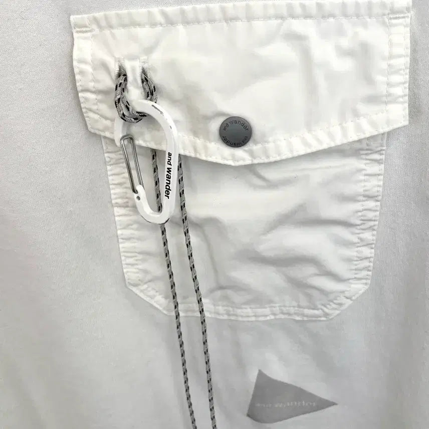 [BUNJANG] and wander Pocket T-Shirt / and wander 앤드원더 포켓 반팔 티셔츠