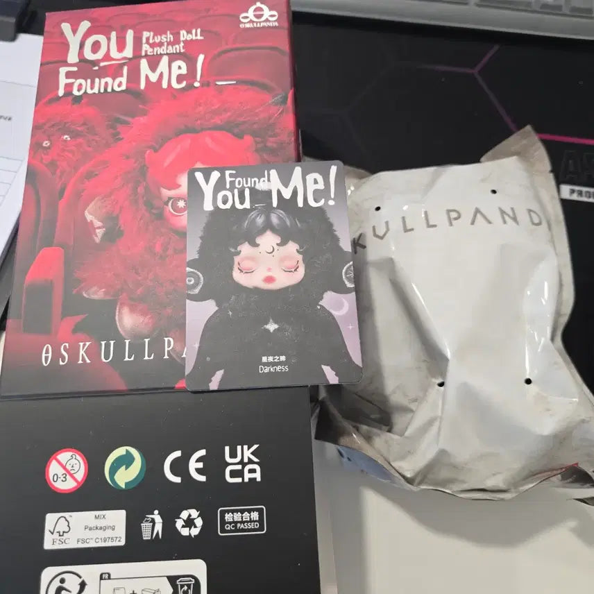 [BUNJANG] Pop Mart Skullpanda Find Me Darkness Version / 팝마트 스컬판다 날찾아봐 다크니스
