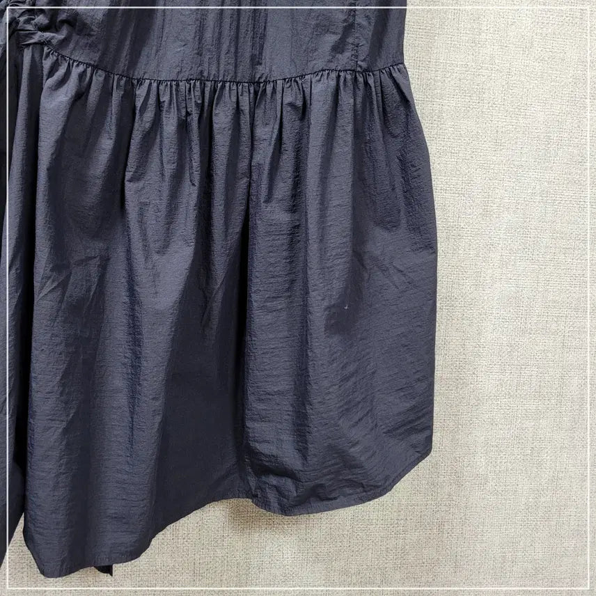 [BUNJANG] System Navy Loose Fit Dress / 1353. 시스템 네이비 루즈핏 원피스