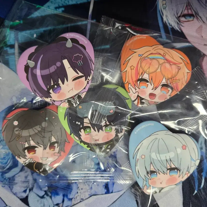 [BUNJANG] Sko Sism Heart Can Badge Bundle Set / 스코시즘 하트캔뱃지 양도 로보 올멤일괄