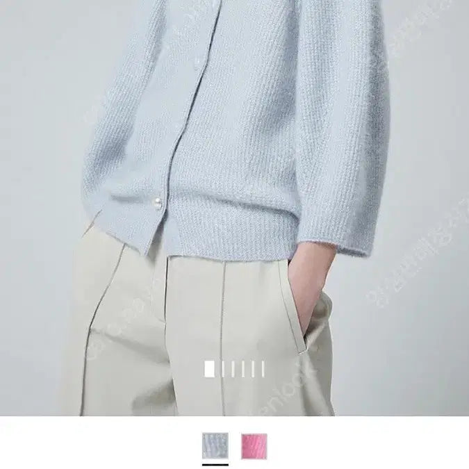 [BUNJANG] System Mohair Cardigan / 한섬 시스템 SYSTEM 모헤어 가디건