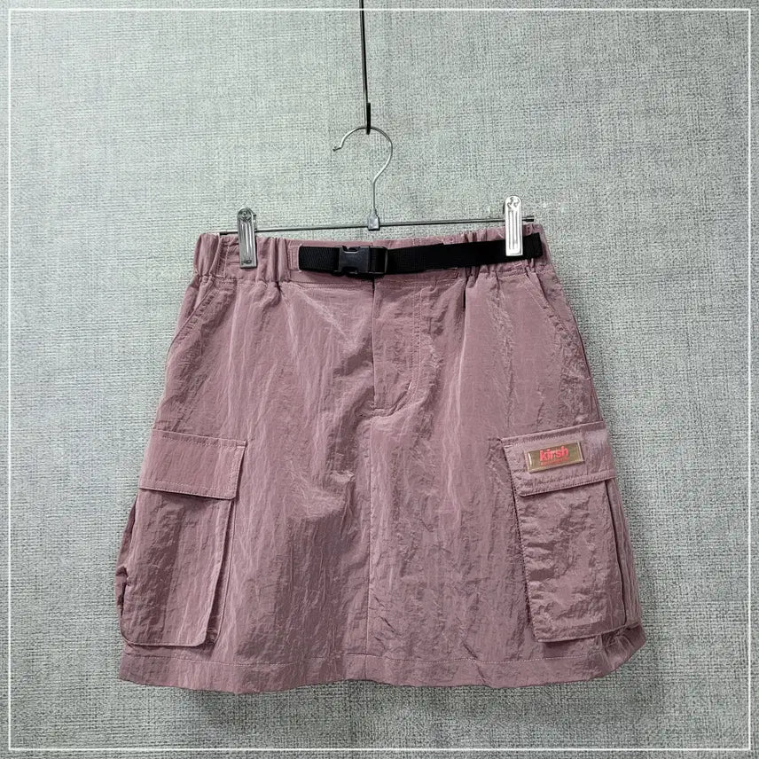 [BUNJANG] Kirsh Patent Woven Skirt / 1357. 키르시 유광우븐 스커트 여성1