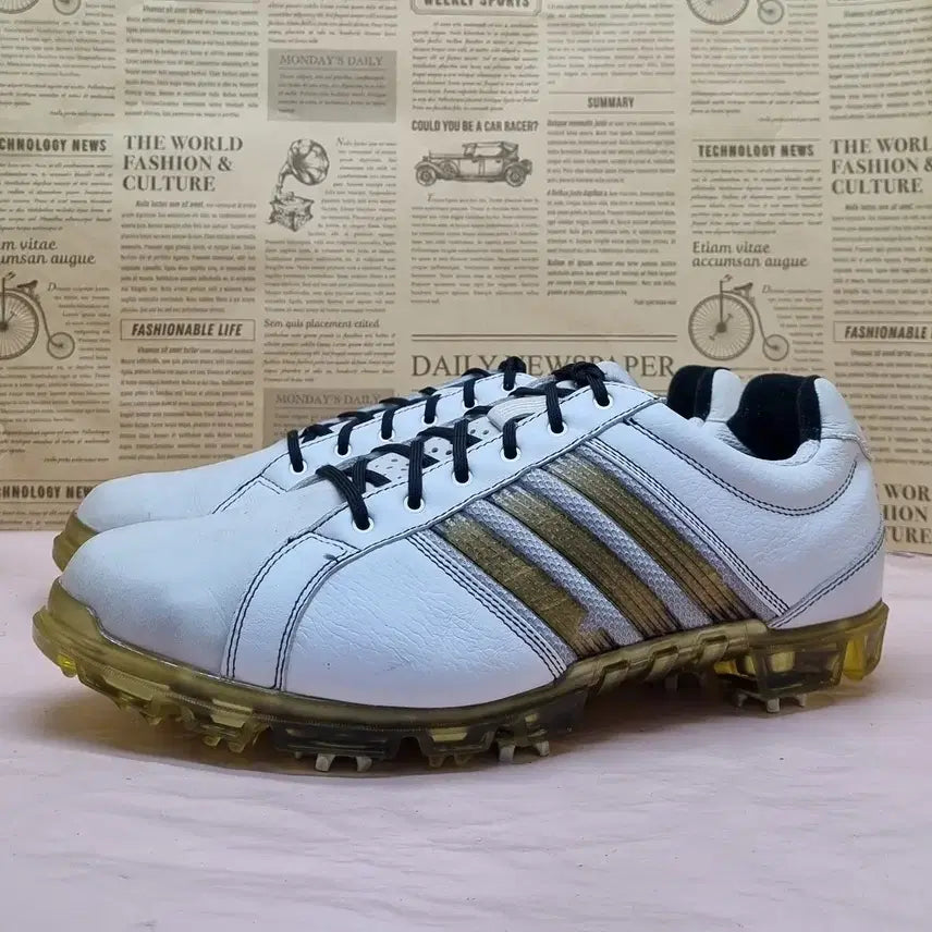 [BUNJANG] Adidas Powerband Chasis Golf Shoes Size 280 / 아디다스 파워밴드 체시스 골프화 280