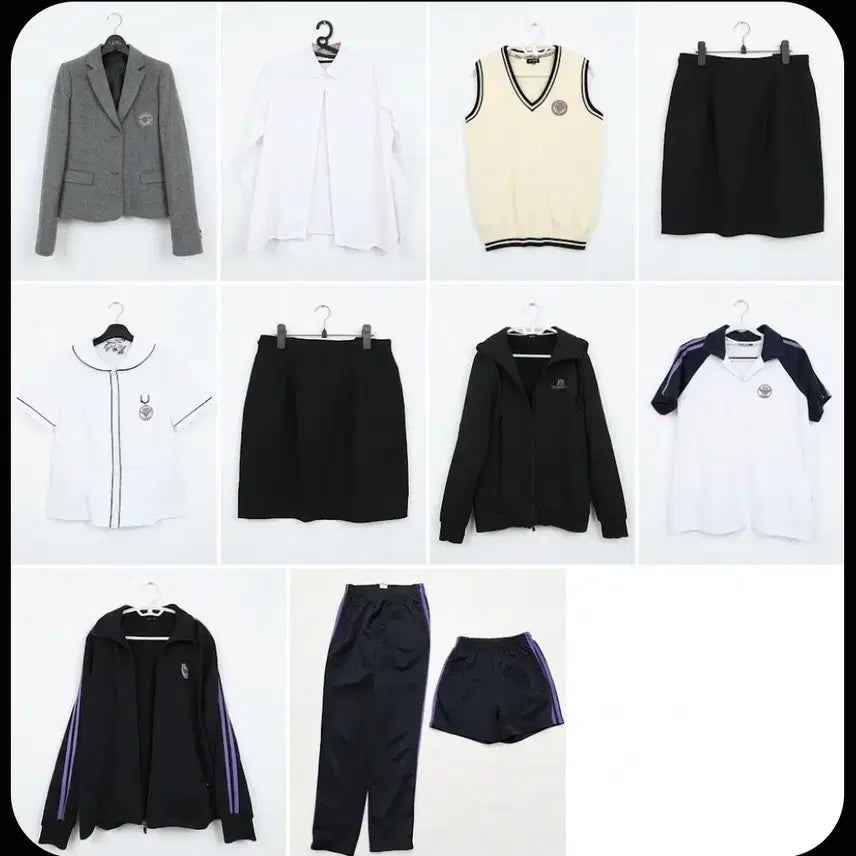 [SOLD OUT] 예쁜 여자교복 사계용 교복세트 판매d13f(파주지산고)