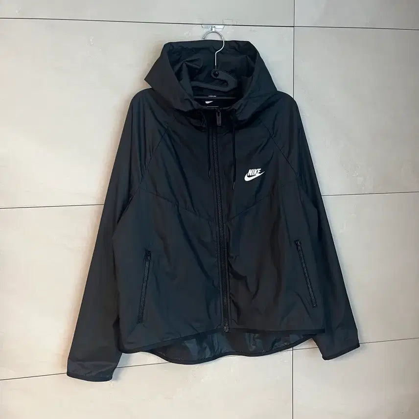[BUNJANG] Nike Windrunner Jacket Black [L] / 나이키 윈드러너 바람막이 블랙 [L]