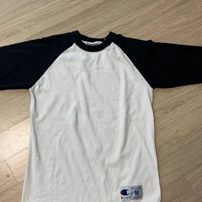 [BUNJANG] Champion 7-Sleeve T-Shirt / 챔피온 7부 티셔츠