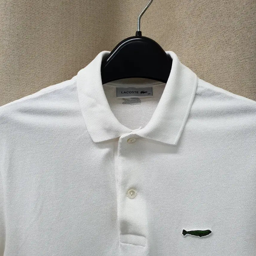 [BUNJANG] Lacoste Limited Edition Endangered Species Short Sleeve Polo Shirt / 라코스테 멸종위기종 한전판 반소재 카라티