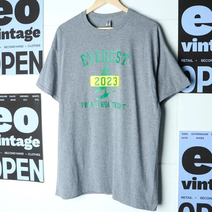 [BUNJANG] Gildan USA XL-3XL Oversized T-Shirt Gray 7572 / (XL-3XL) 길단 반팔 티셔츠 USA 빅사이즈 그레이-7572