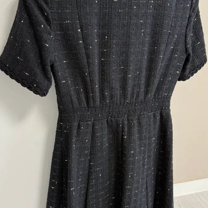 [BUNJANG] Sandro Check Pleated Mini Dress / Sandro 산드로 체크 플리츠 미니 드레스