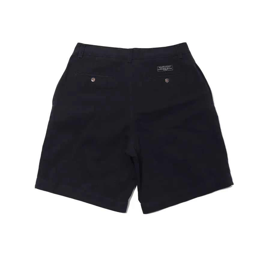 [BUNJANG] Polo Ralph Lauren Taylor Two-Tuck Cotton Half Pants Size 31 / POLO RALPH LAUREN 테일러 투턱 코튼 하프 팬츠 31