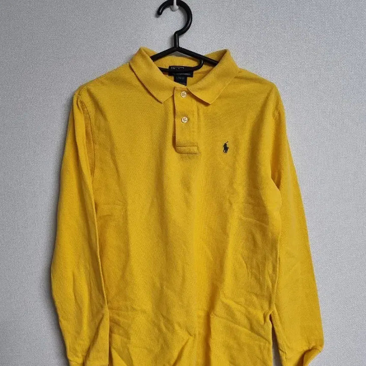 [BUNJANG] Polo Ralph Lauren Yellow Long Sleeve Polo Shirt / 폴로 랄프로렌 옐로우 긴팔 카라티