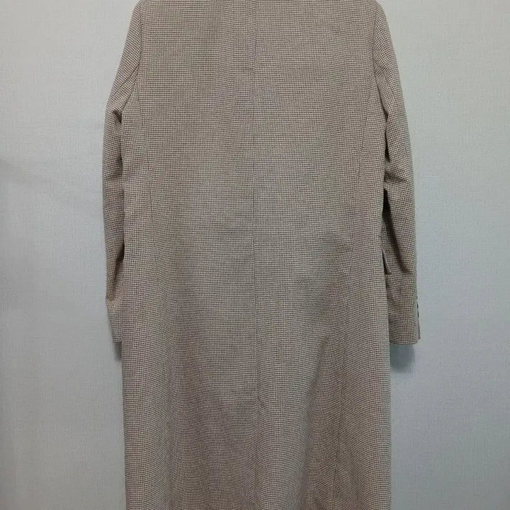 [BUNJANG] GEORGES RECH Double-Breasted Long Coat / GEORGES RECH 체크 더블 롱코트