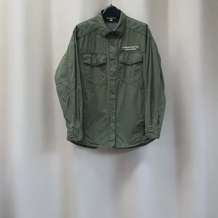 [BUNJANG] Thursday Island Woolston Oversized Shirt Jacket / 써스데이아일랜드 워스턴 오버핏 셔츠 자켓