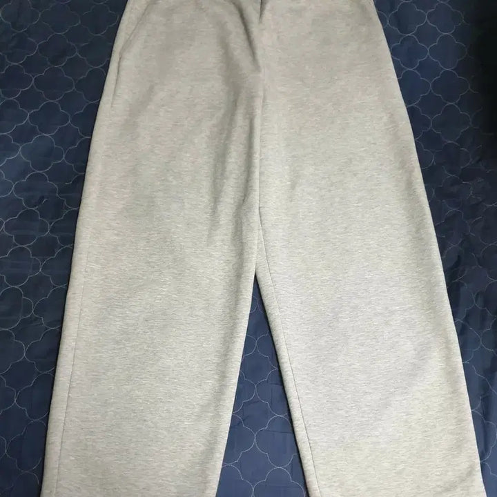 [BUNJANG] Uniqlo U Wide Sweatpants Grey XL / 유니클로C 와이드 스웨트 팬츠 그레이 (XL) 482314