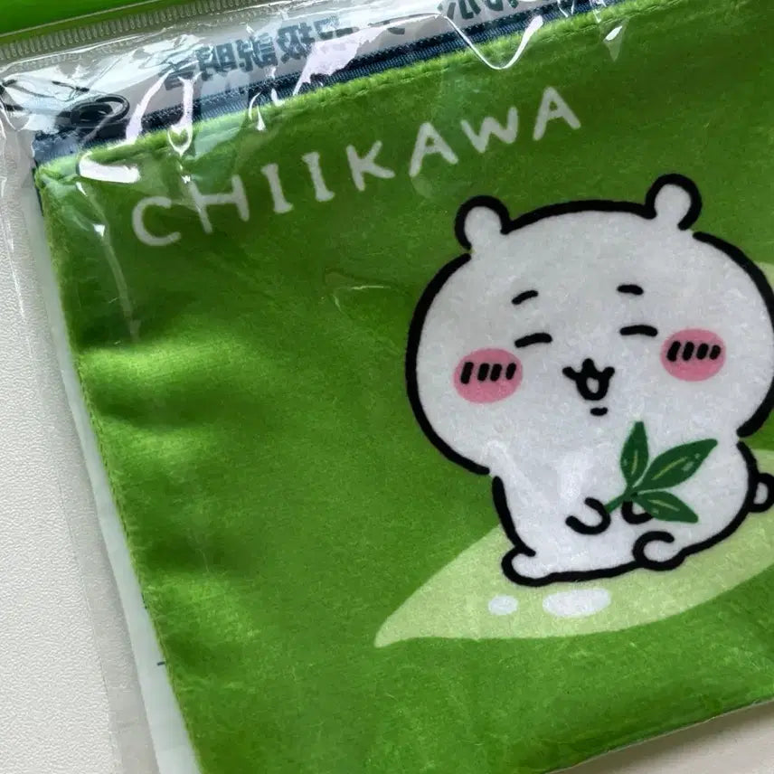 [BUNJANG] Chiikawa Green Tea Pouch / 미개봉현물 치이카와 녹차 파우치 그린 새상품