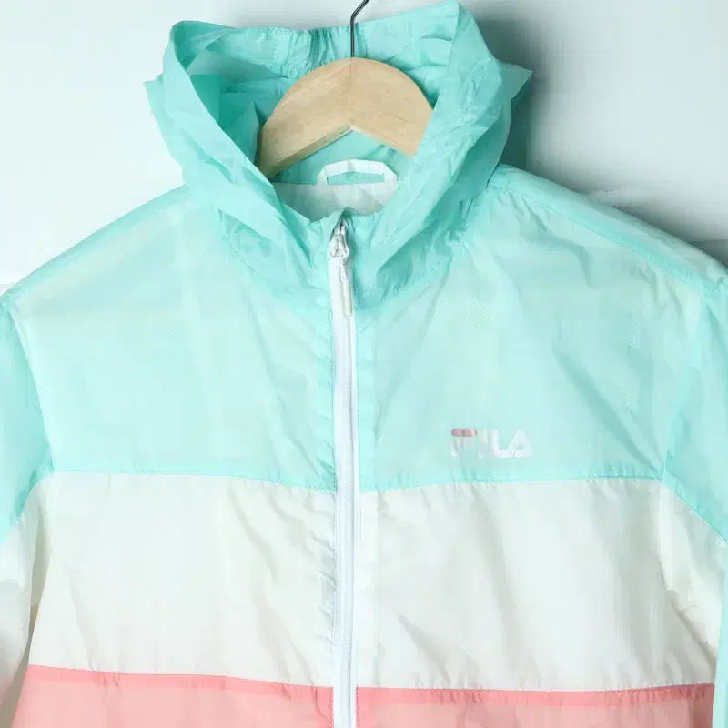 [BUNJANG] Fila Lightweight Windbreaker Zip-Up Jumper Jacket for Kids / (F) 휠라 집업 바람막이 점퍼자켓 경량 키즈 아동-757B