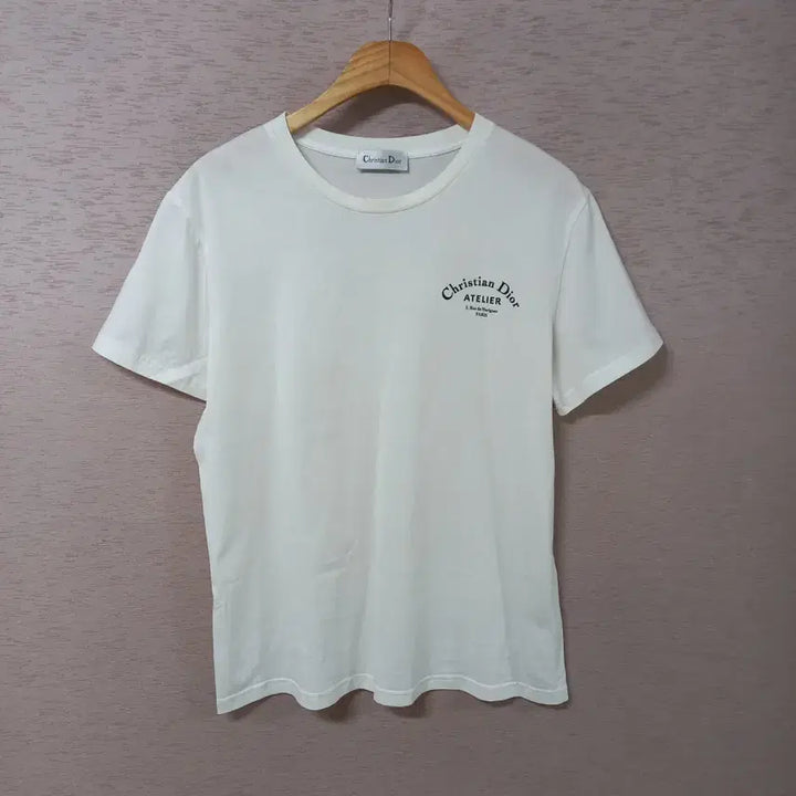 [BUNJANG] White Print T-Shirt / B5-7/화이트 프린트 티셔츠