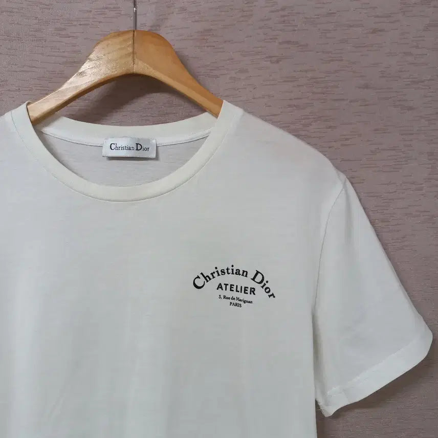 [BUNJANG] White Print T-Shirt / B5-7/화이트 프린트 티셔츠