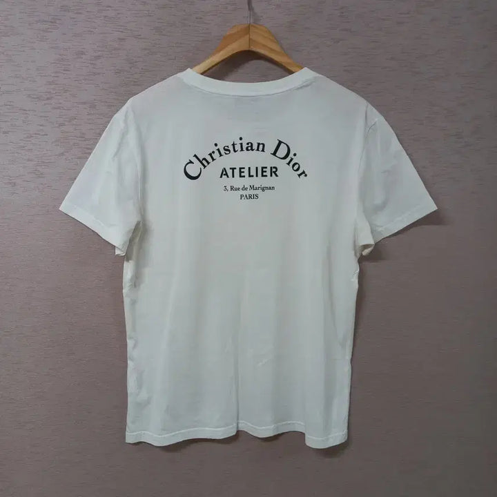 [BUNJANG] White Print T-Shirt / B5-7/화이트 프린트 티셔츠